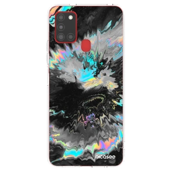 Picasee silikonska prozirna maskica za Samsung Galaxy A21s - Magnetic
