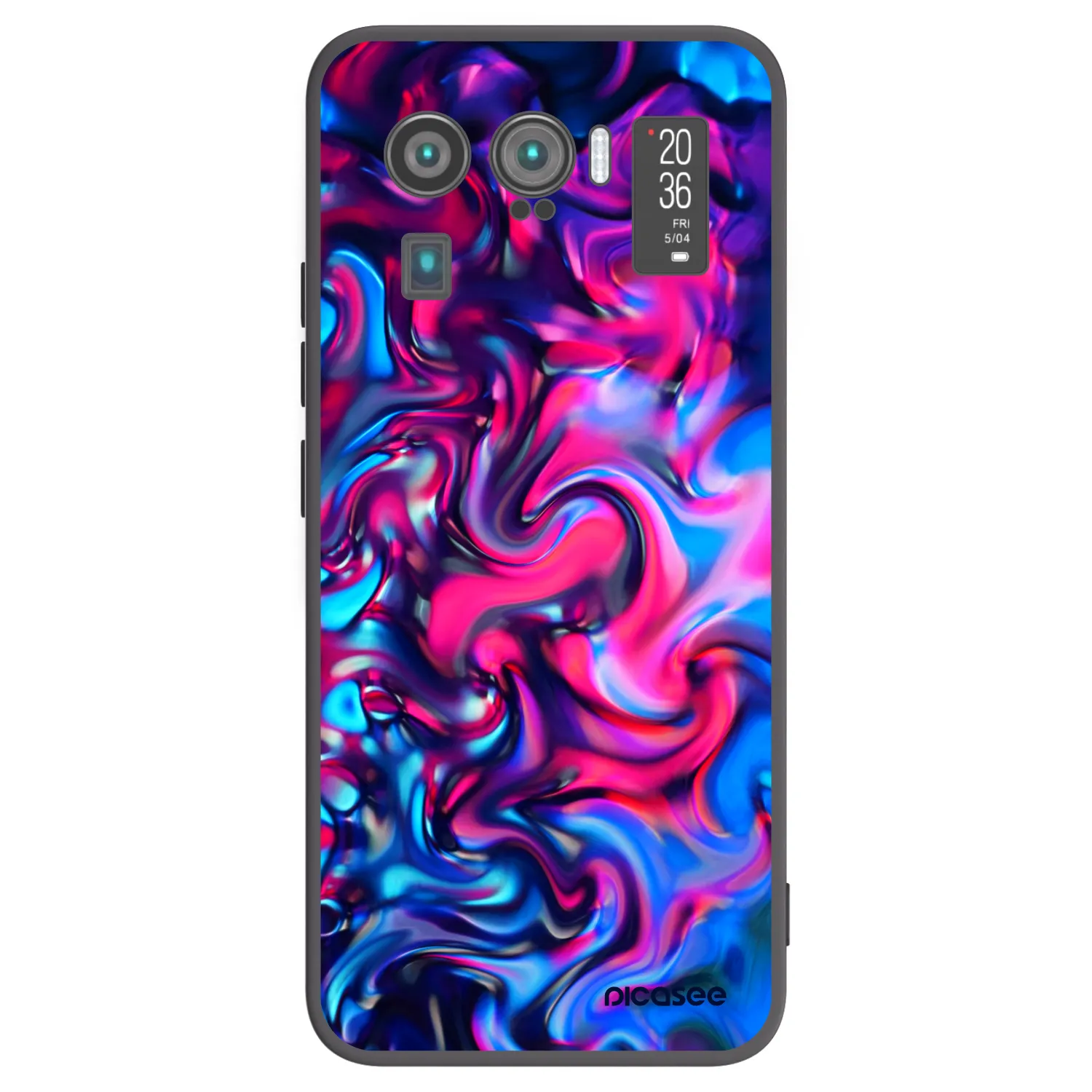 Picasee crna silikonska maskica za Xiaomi Mi 11 Ultra - Redlight
