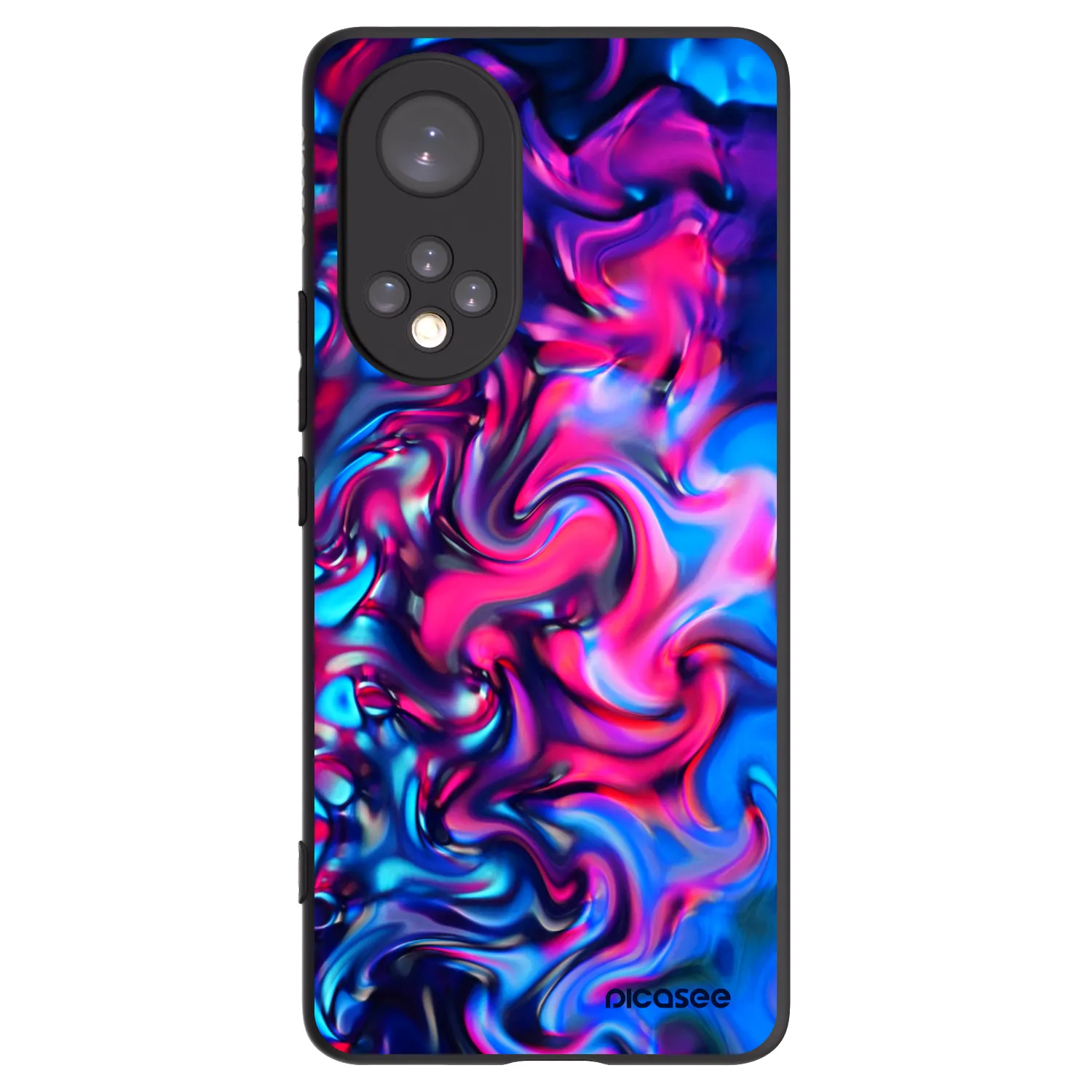 Picasee crna silikonska maskica za Huawei Nova 9 - Redlight