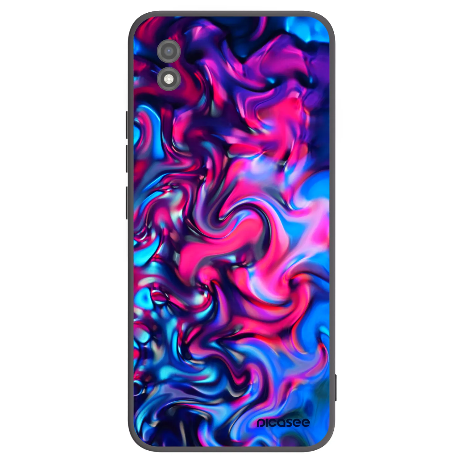 Picasee crna silikonska maskica za Realme C11 (2021) - Redlight