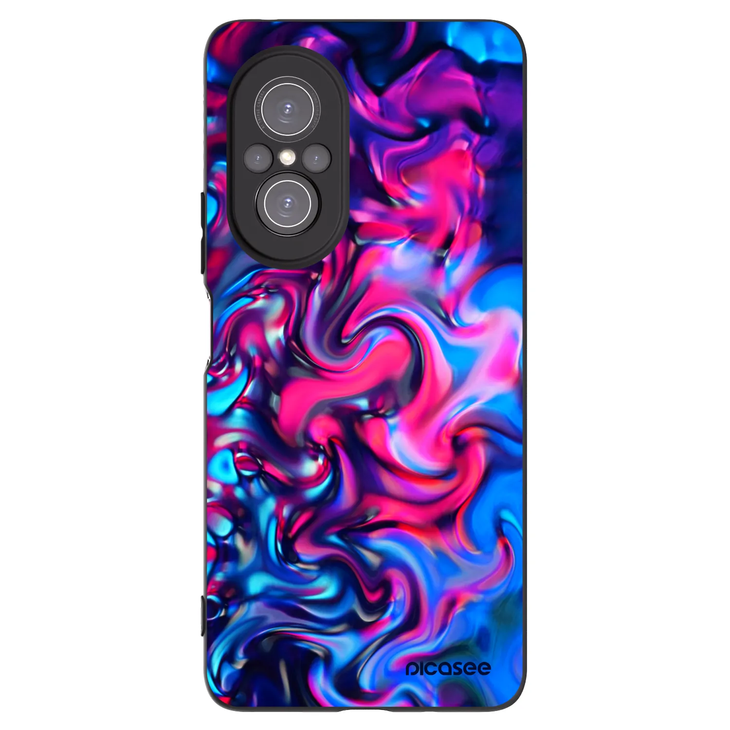 Picasee crna silikonska maskica za Huawei Nova 9 SE - Redlight