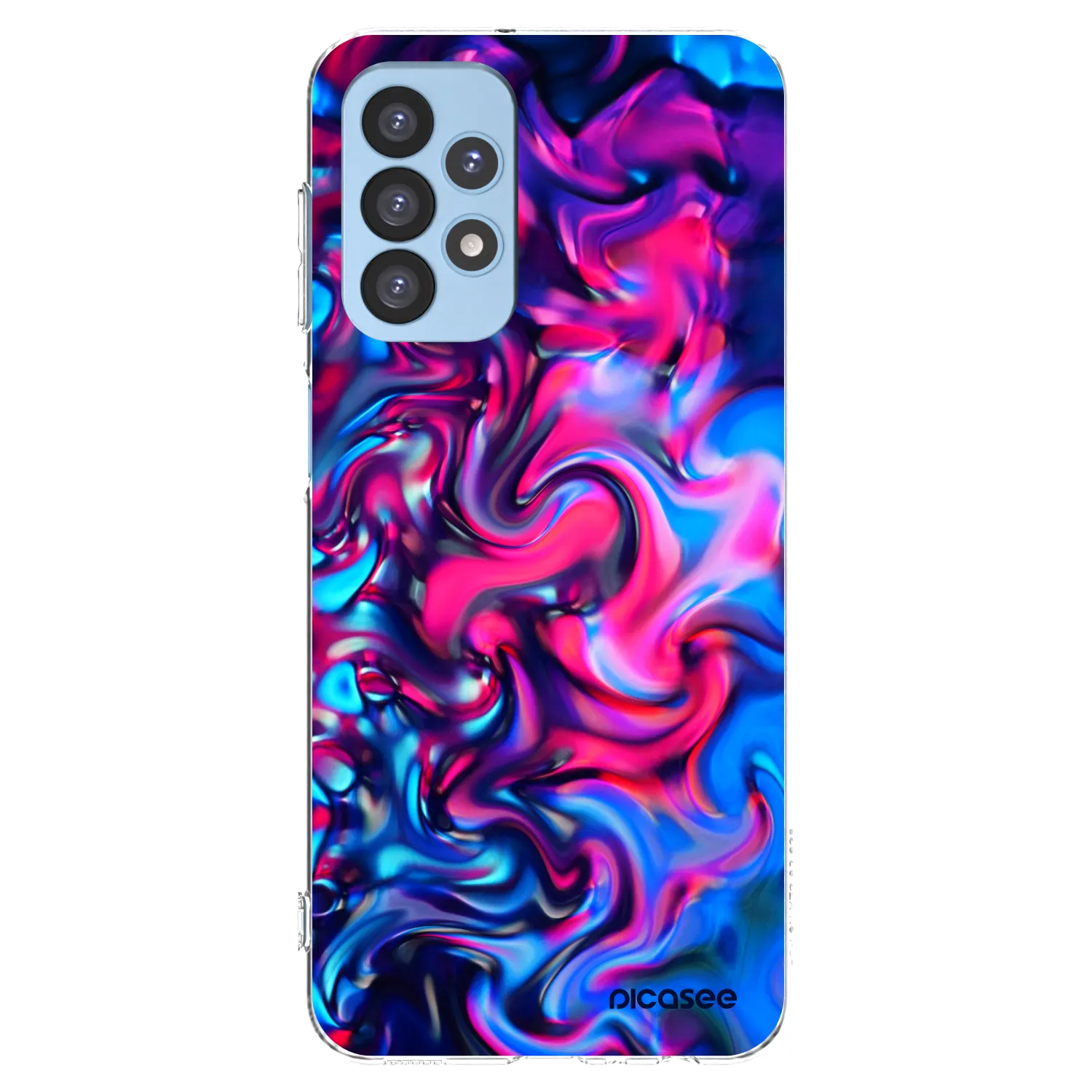 Picasee silikonska prozirna maskica za Samsung Galaxy A23 A235F 4G - Redlight