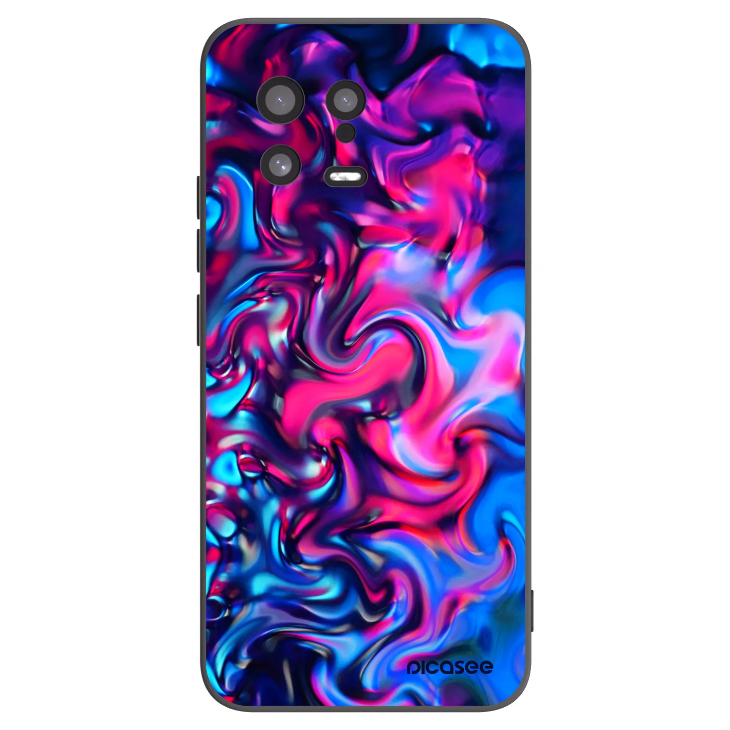 Picasee crna silikonska maskica za Xiaomi 13 - Redlight