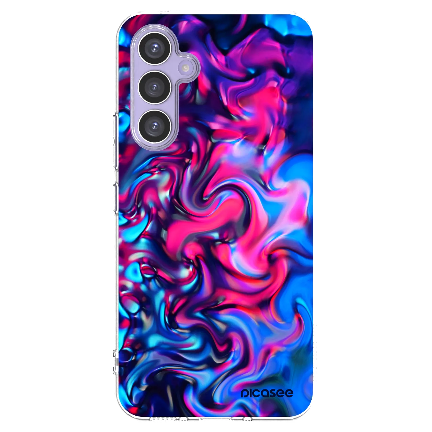 Picasee silikonska prozirna maskica za Samsung Galaxy A54 5G A546B - Redlight