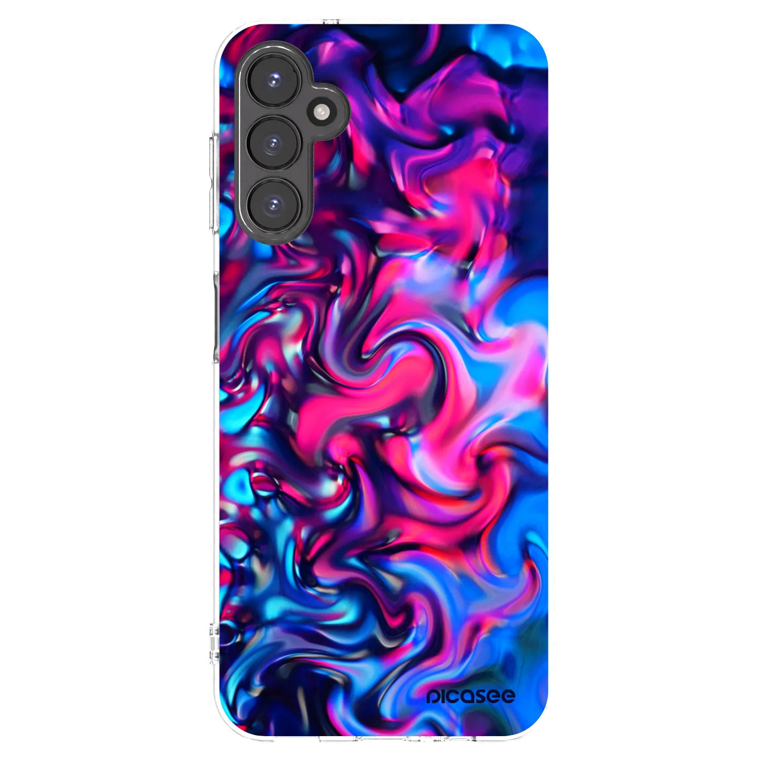 Picasee silikonska prozirna maskica za Samsung Galaxy A14 5G A146P - Redlight