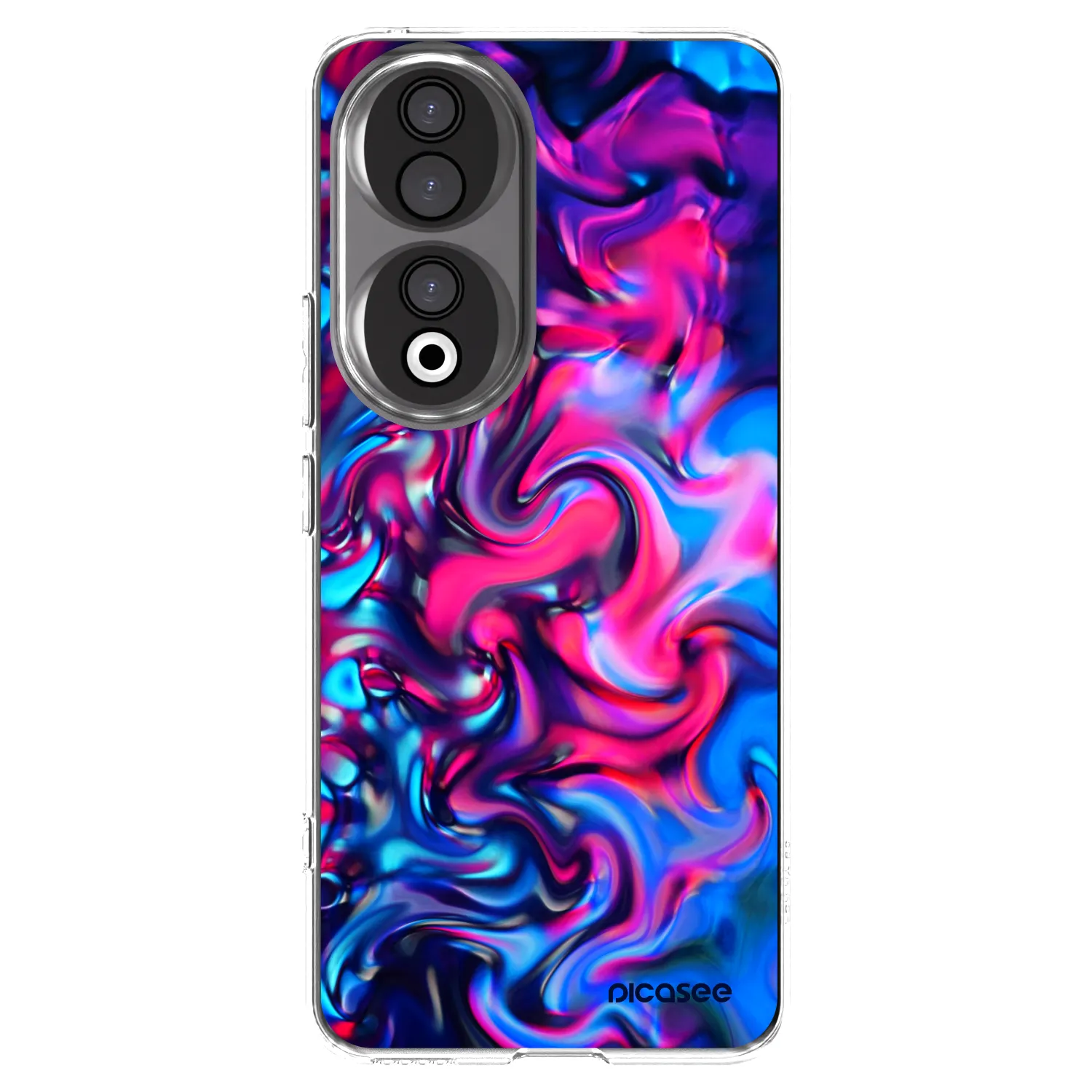Picasee silikonska prozirna maskica za Honor 90 5G - Redlight