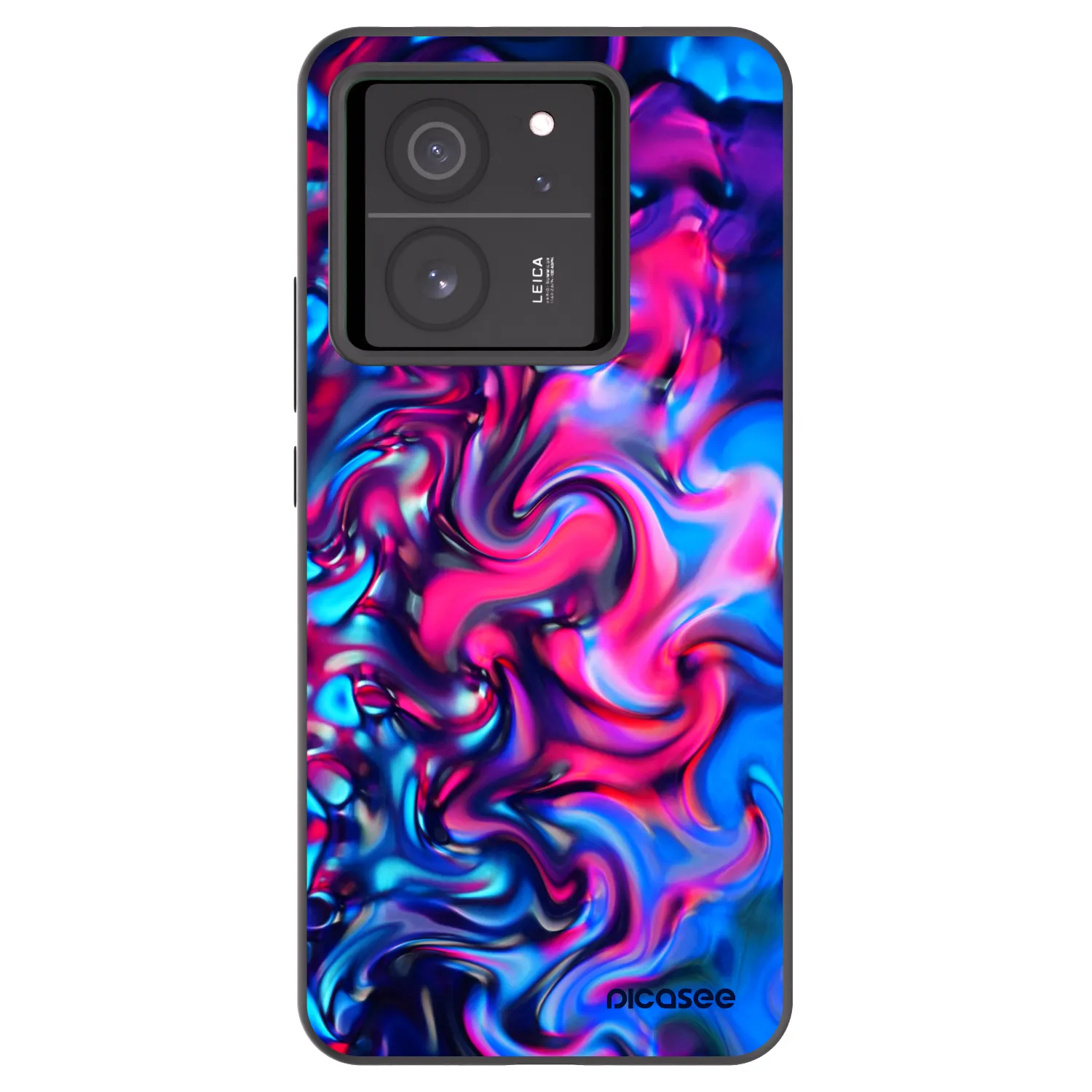 Picasee crna silikonska maskica za Xiaomi 13T Pro - Redlight