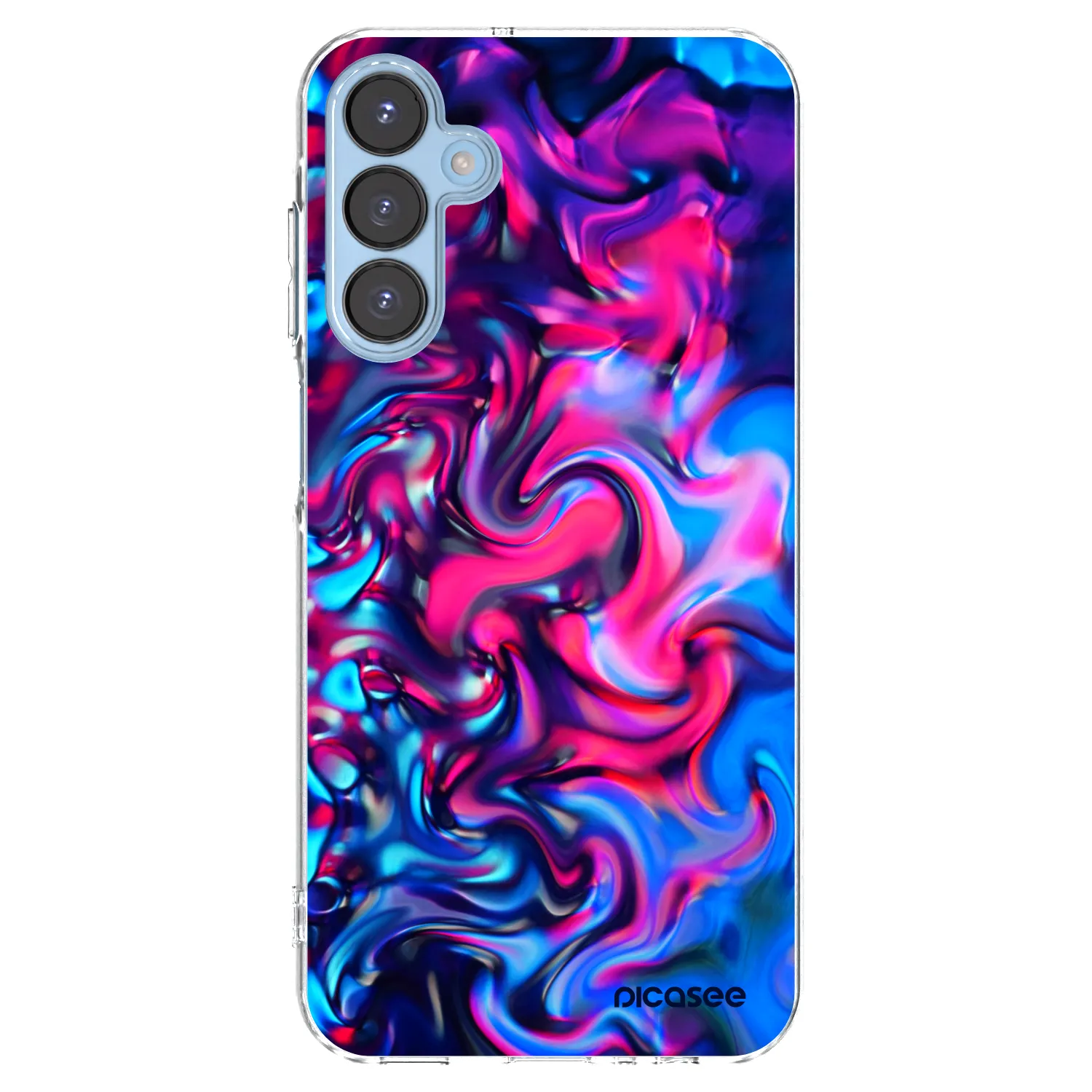 Picasee silikonska prozirna maskica za Samsung Galaxy A15 A156B 5G - Redlight