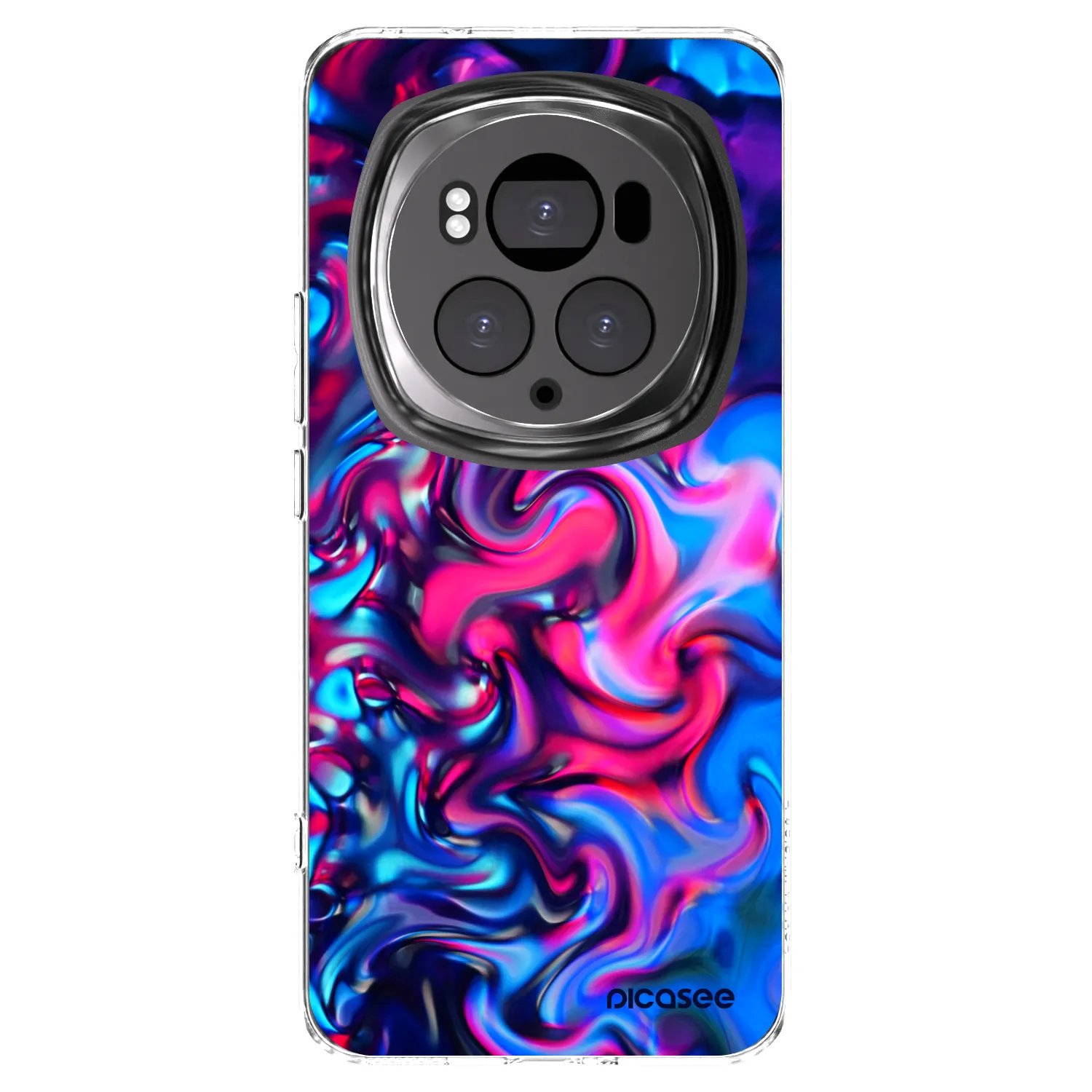 Picasee silikonska prozirna maskica za Honor Magic6 Pro - Redlight