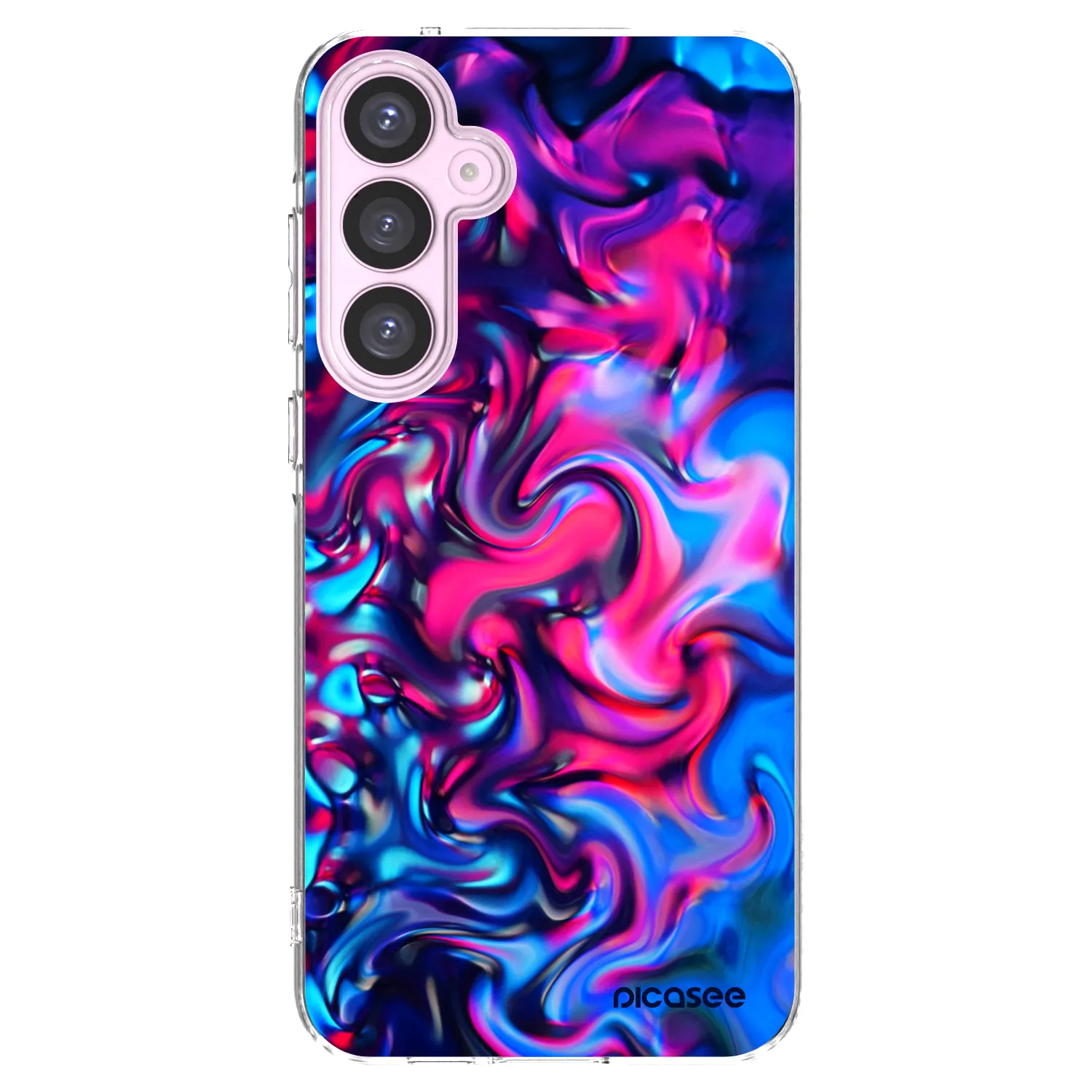 Picasee silikonska prozirna maskica za Samsung Galaxy A55 5G A556B - Redlight