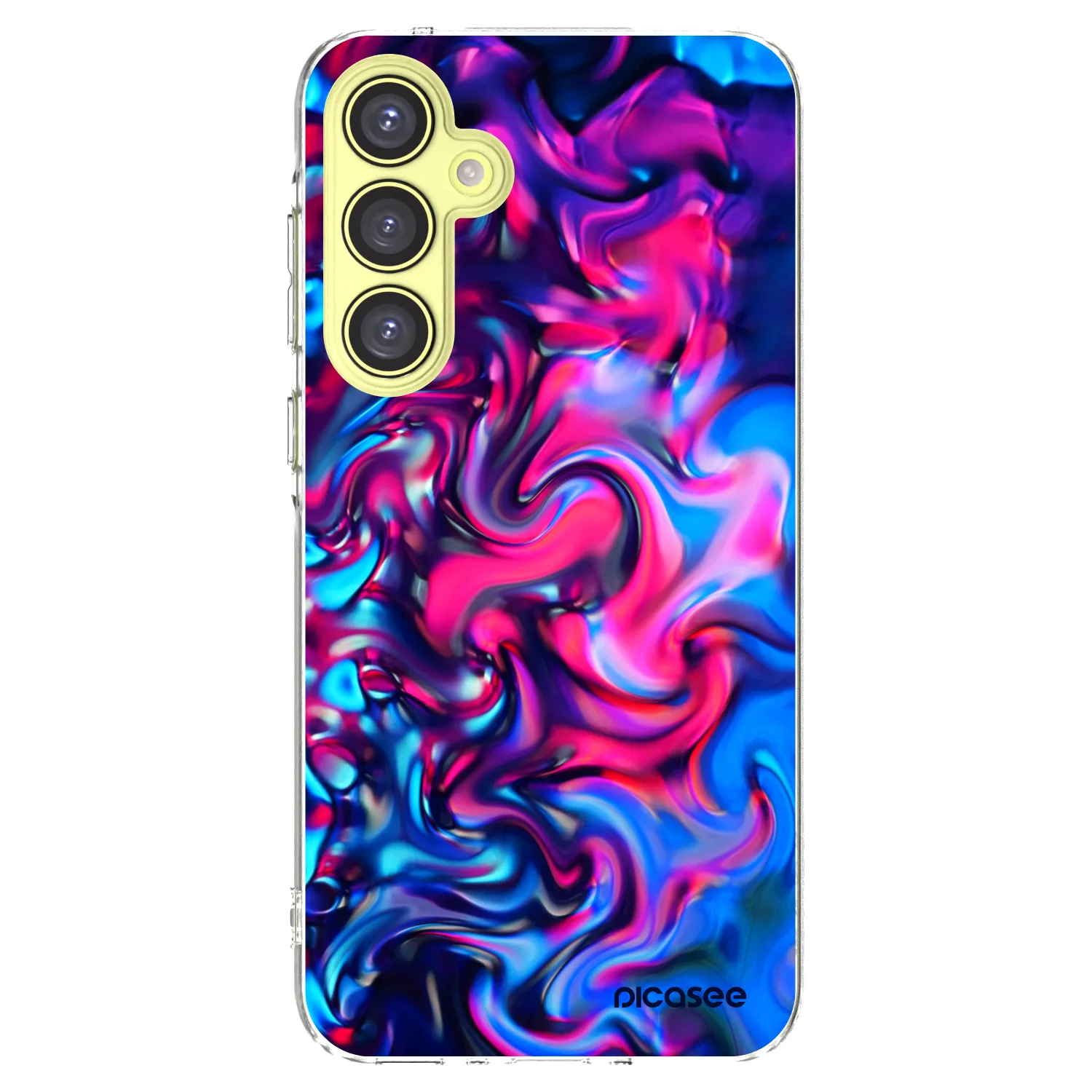 Picasee silikonska prozirna maskica za Samsung Galaxy A35 5G A356B - Redlight