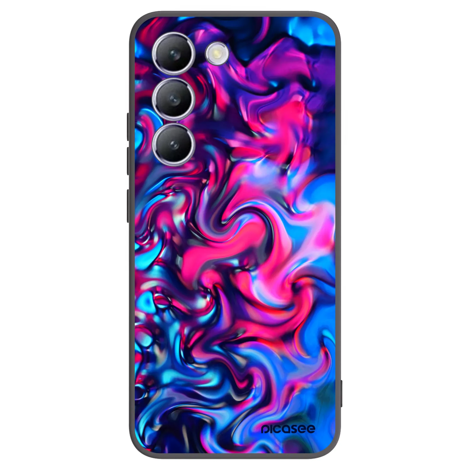 Picasee crna silikonska maskica za Vivo V40 SE 5G - Redlight