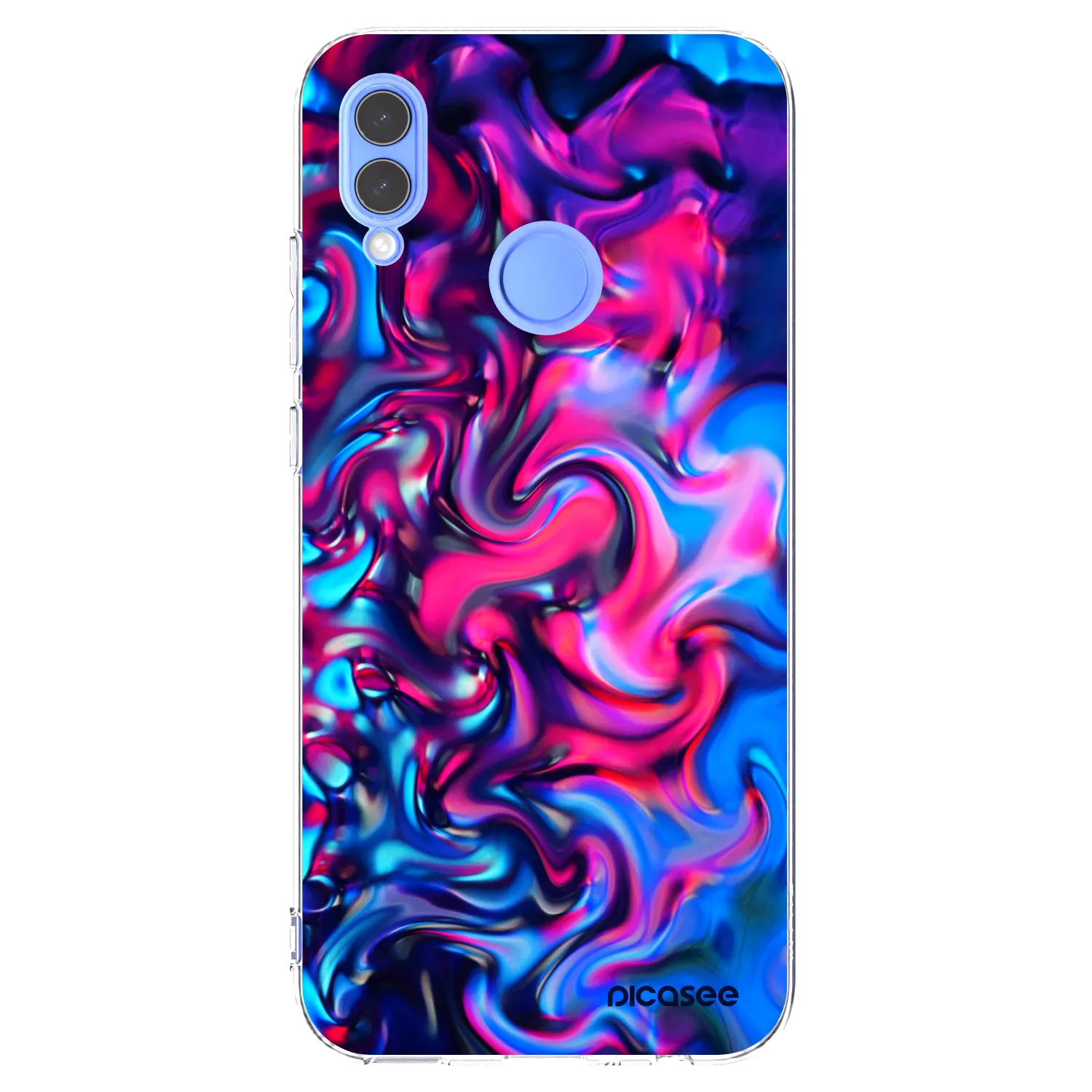 Picasee silikonska prozirna maskica za Honor 10 Lite - Redlight