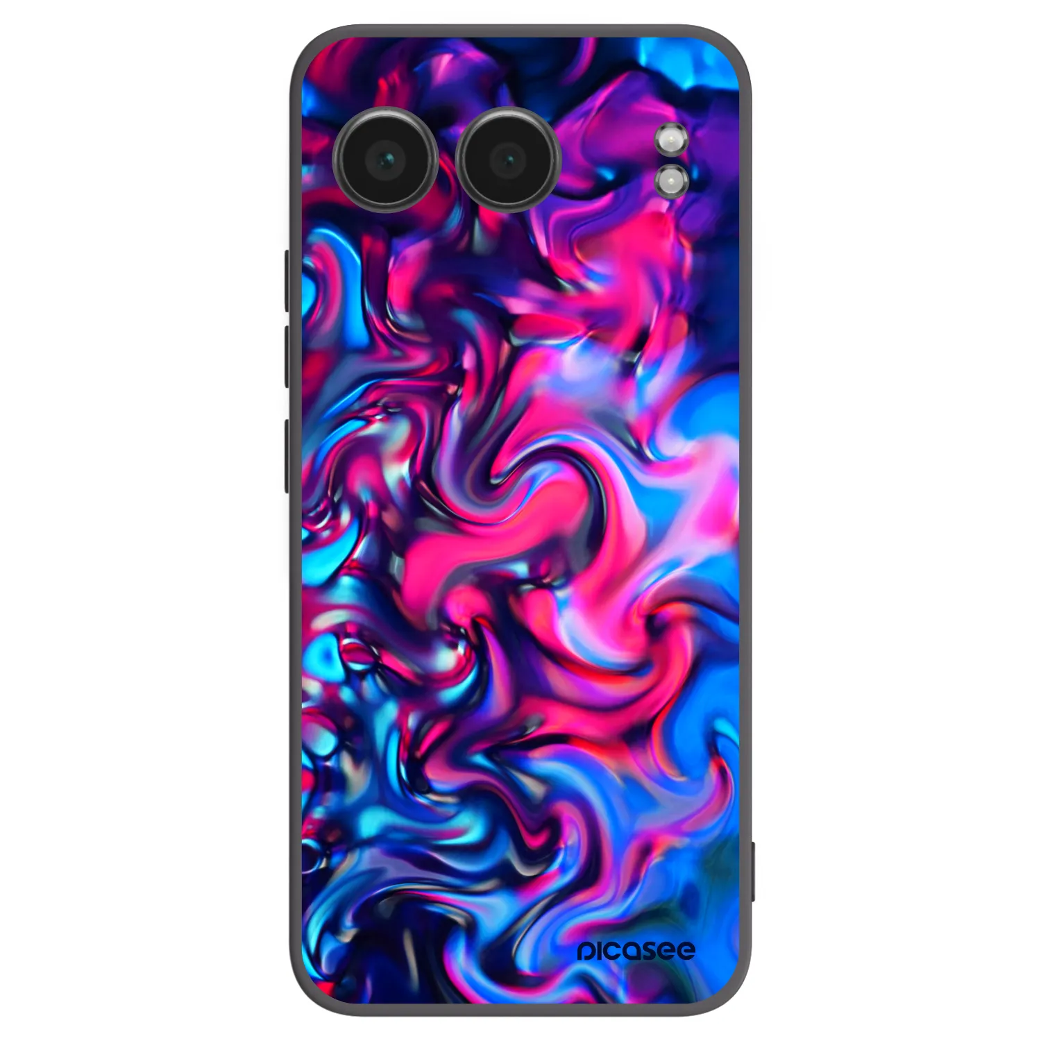 Picasee crna silikonska maskica za OnePlus Nord 4 - Redlight