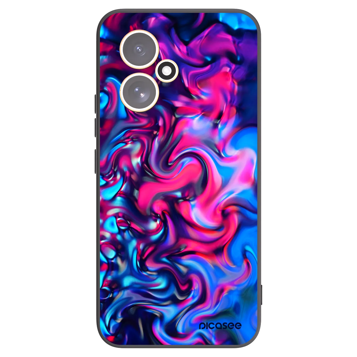 Picasee crna silikonska maskica za Honor 400 5G - Redlight