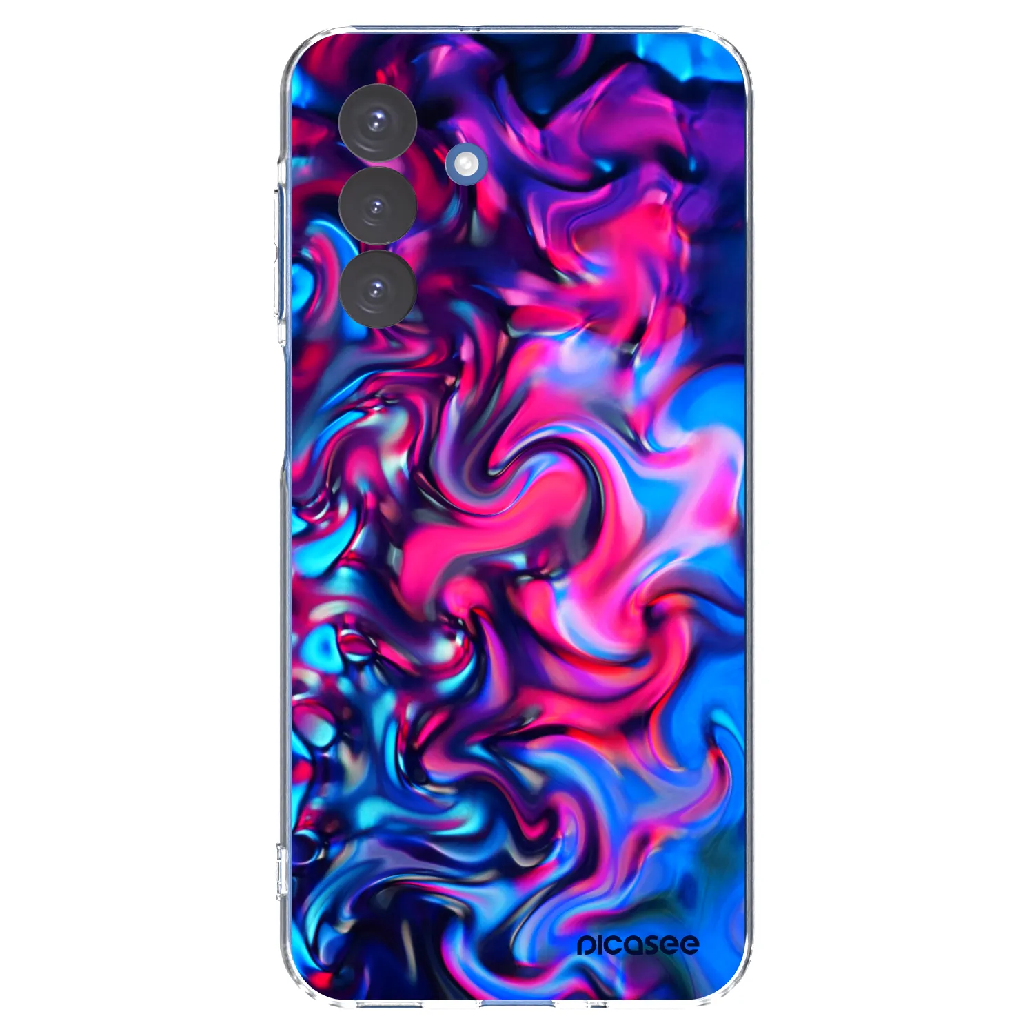 Picasee silikonska prozirna maskica za Samsung Galaxy A17 5G - Redlight