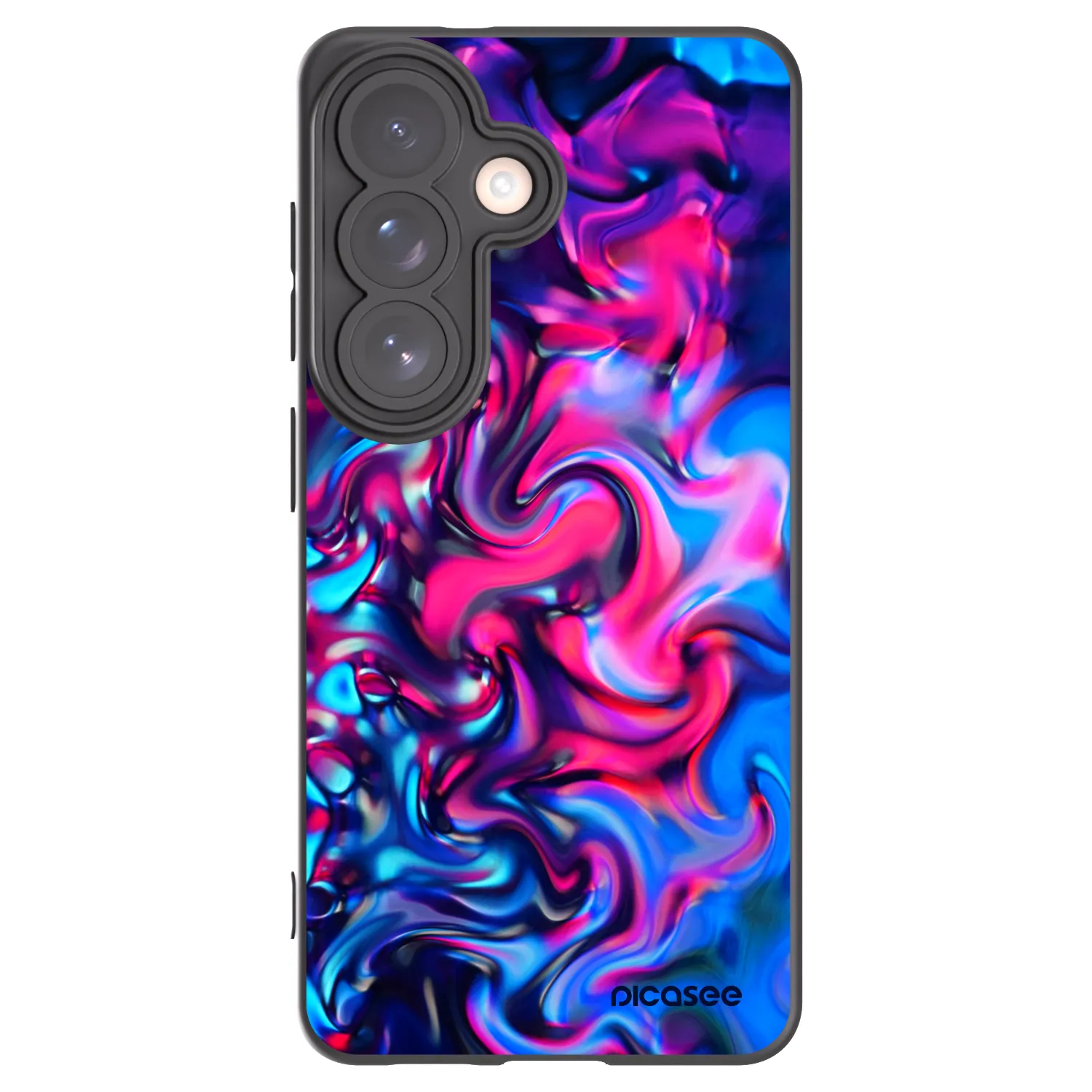 Picasee crna silikonska maskica za Samsung Galaxy S26 - Redlight