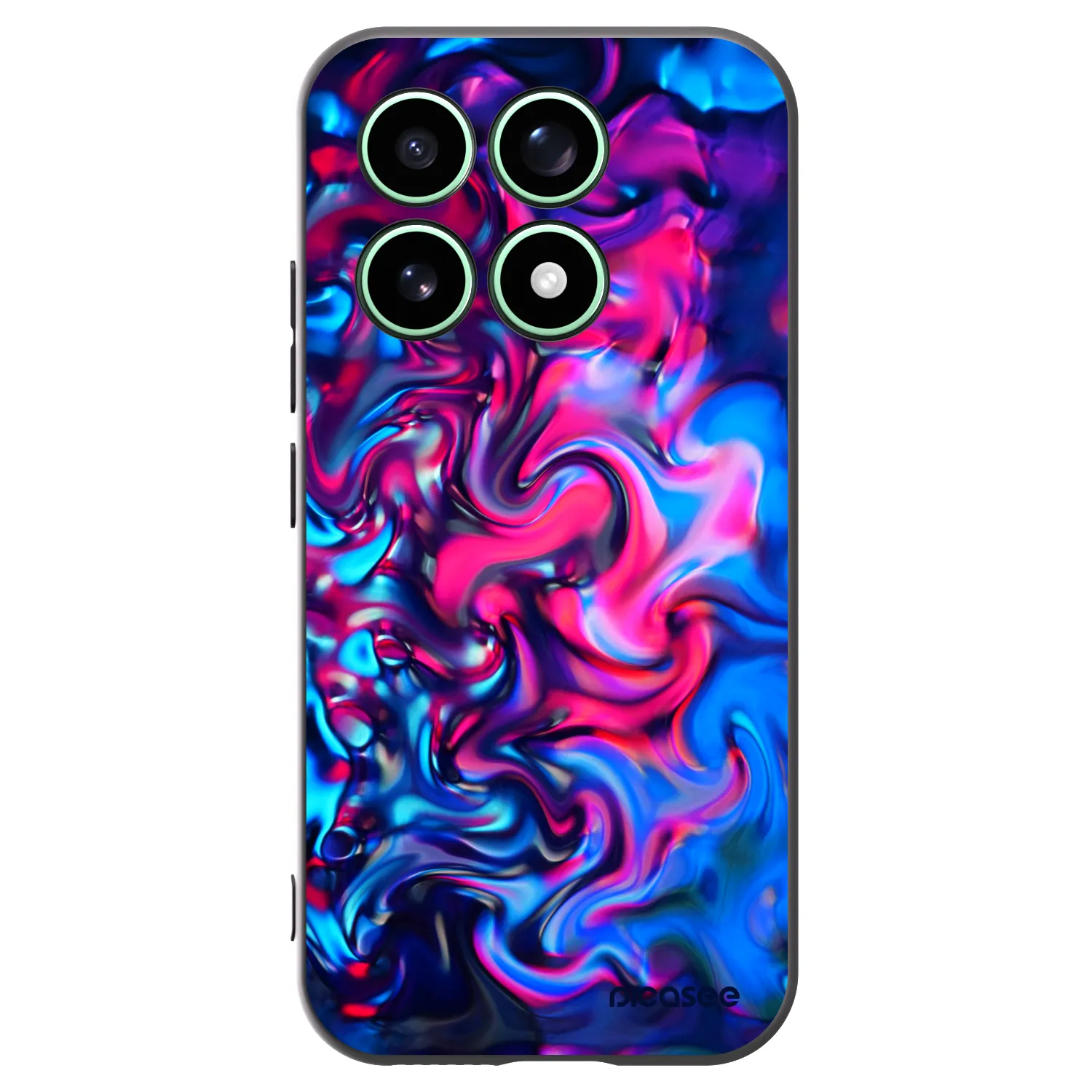 Picasee crna silikonska maskica za Xiaomi 17 - Redlight