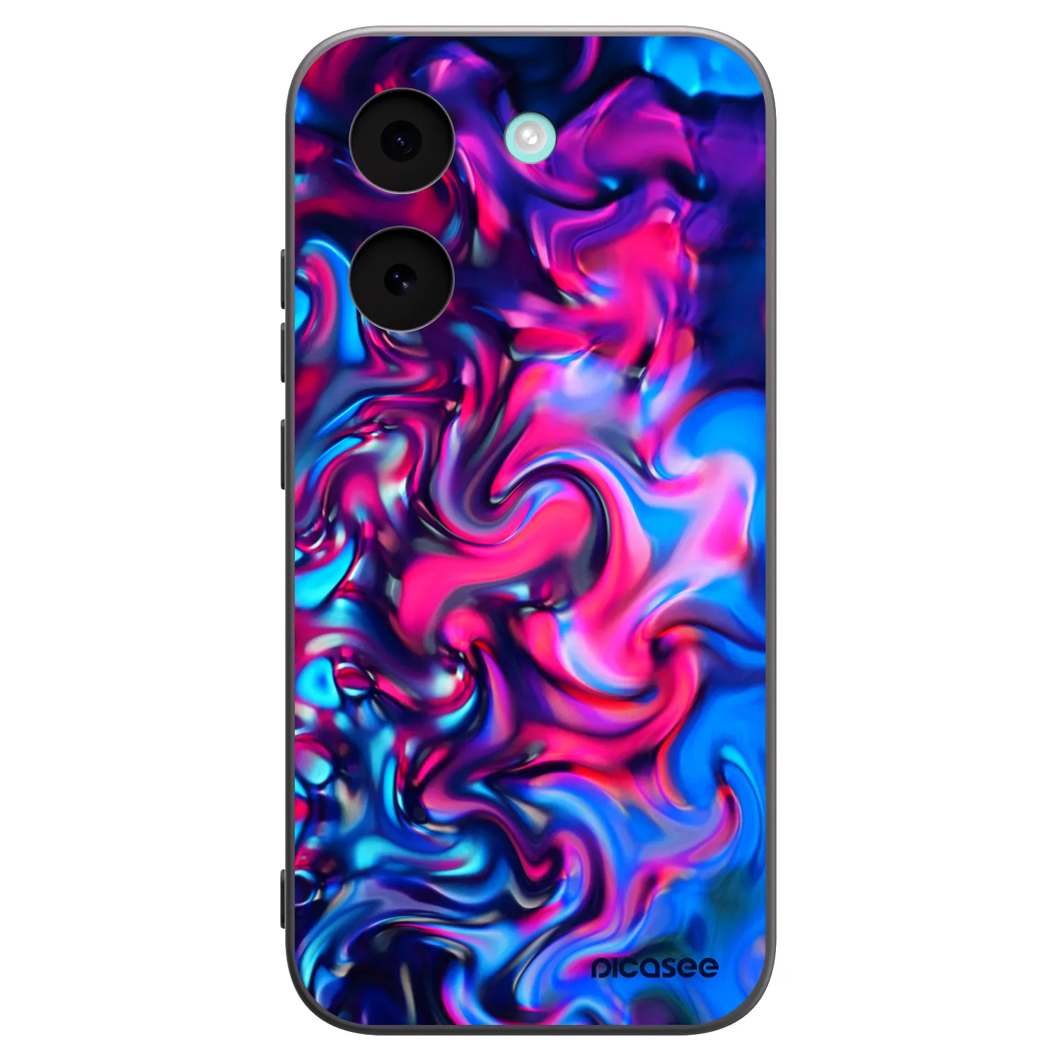 Picasee crna silikonska maskica za Xiaomi Poco X8 Pro - Redlight