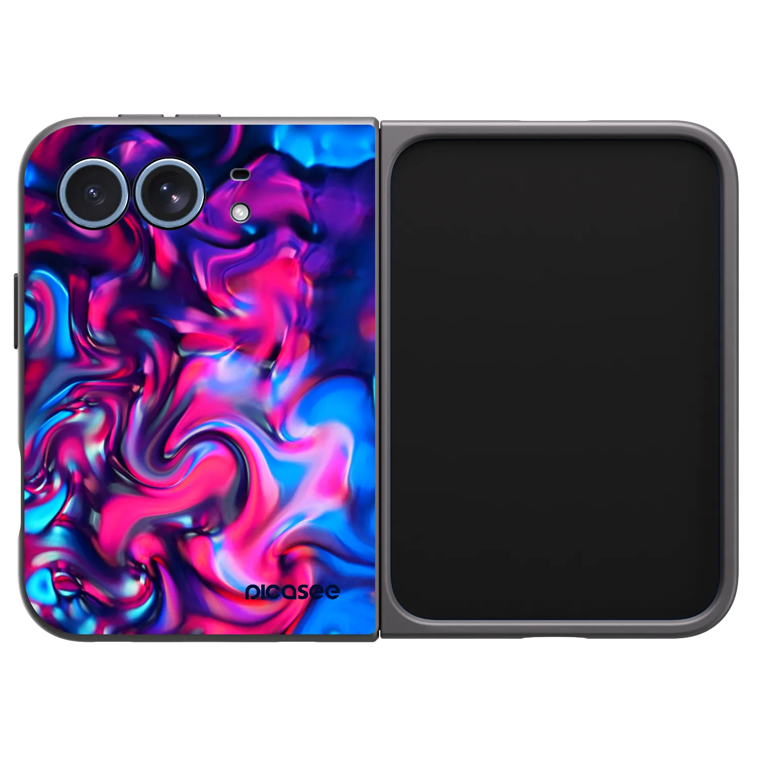 Picasee crna silikonska maskica za Apple iPhone Ultra - Redlight
