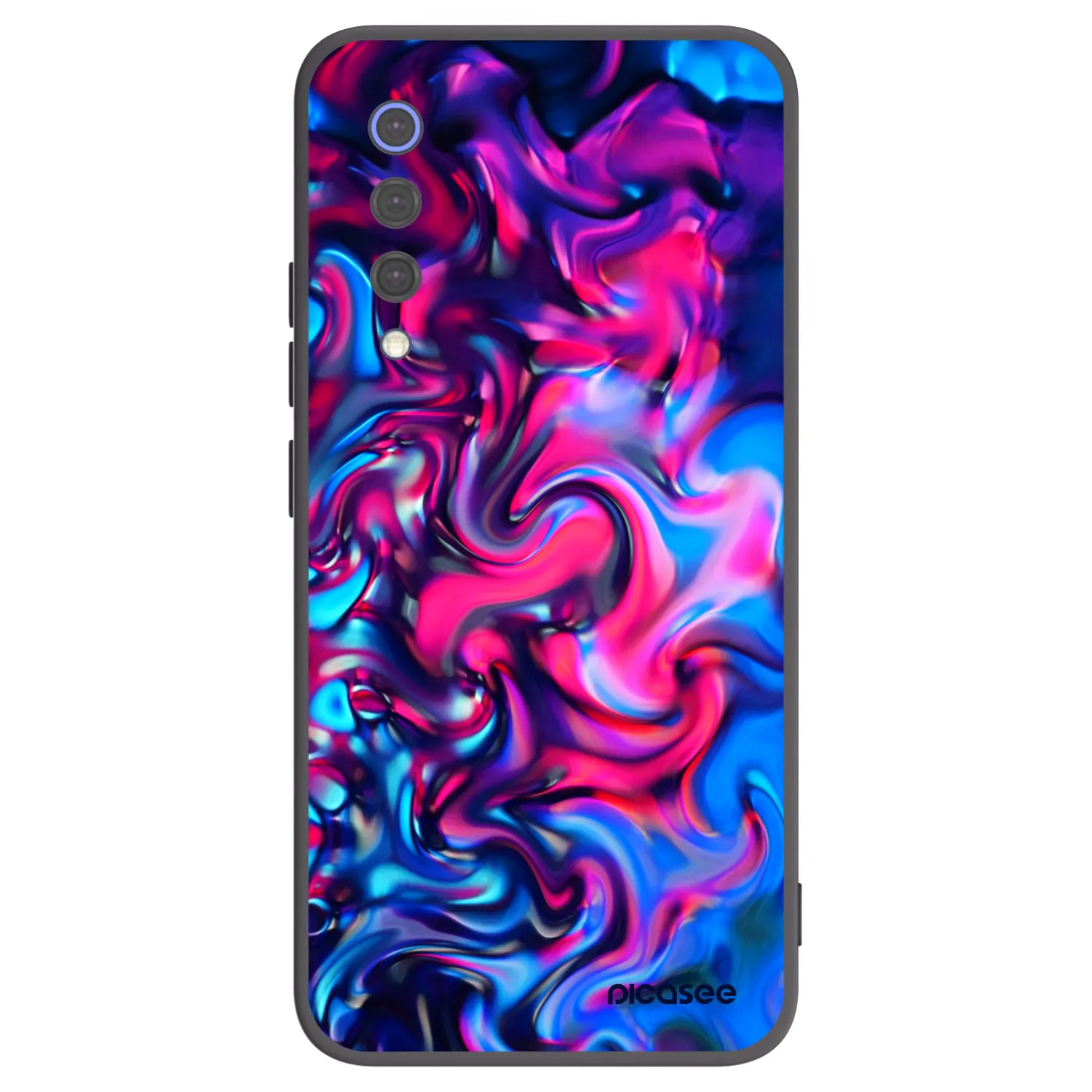 Picasee crna silikonska maskica za Xiaomi Mi 9 SE - Redlight