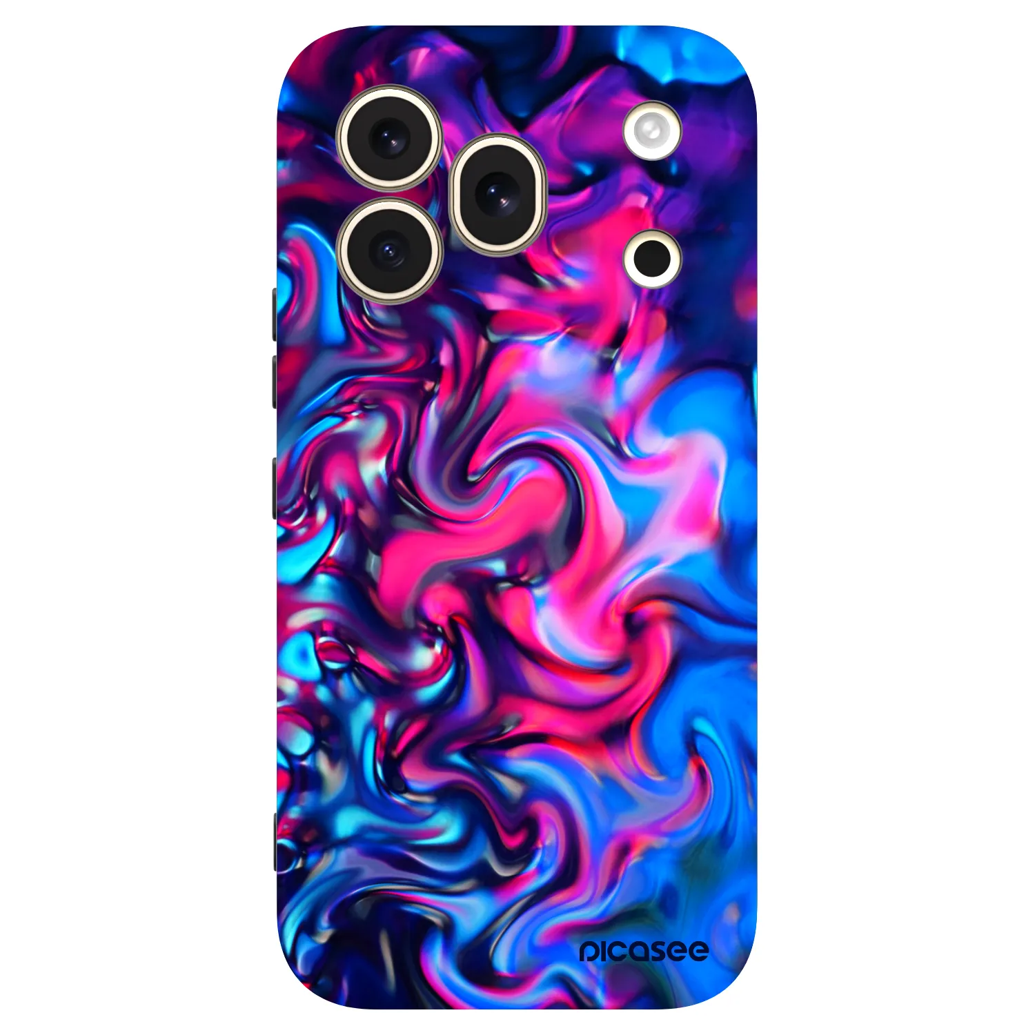 Picasee crna silikonska maskica za Honor 600 Pro - Redlight
