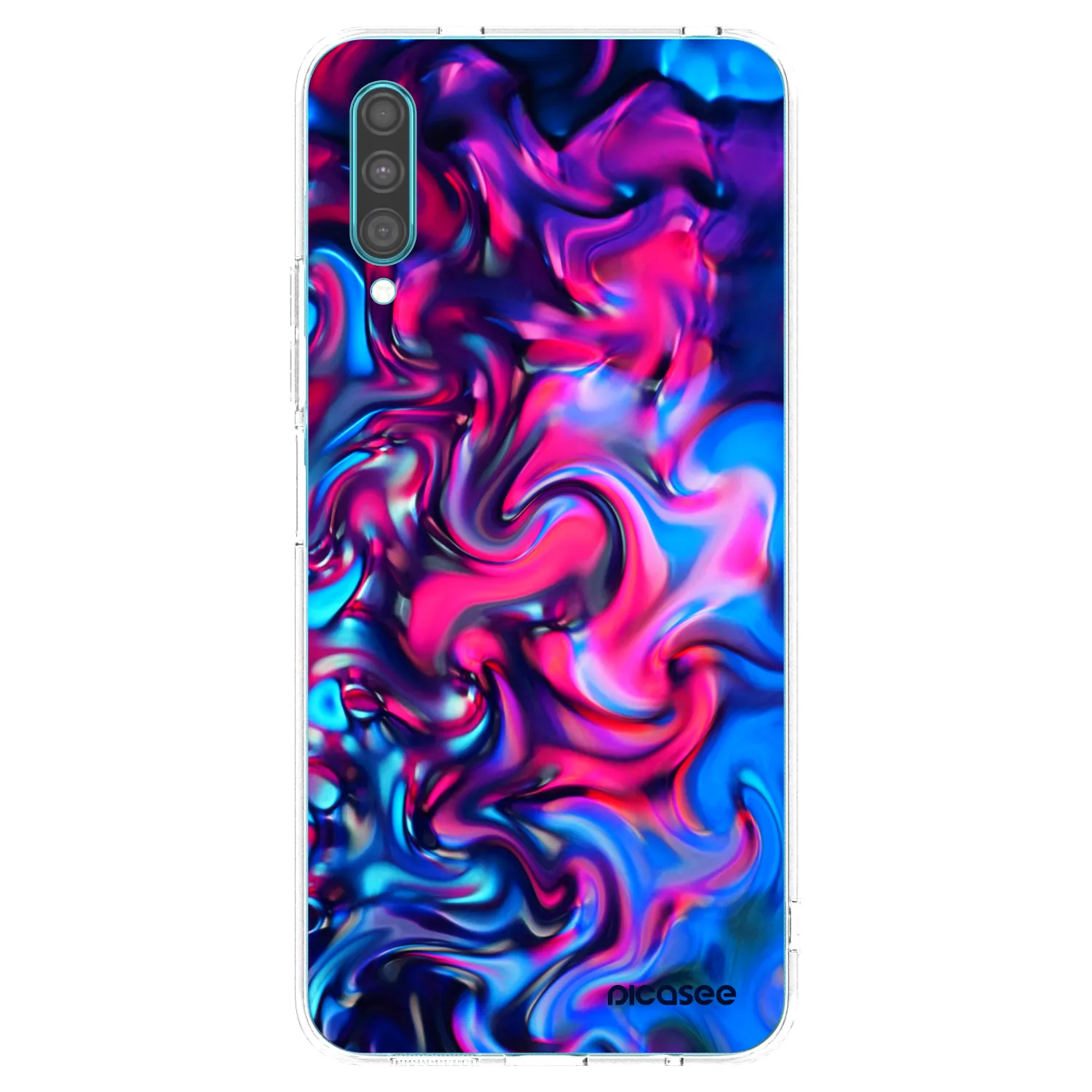 Picasee silikonska prozirna maskica za Samsung Galaxy A30s A307F - Redlight