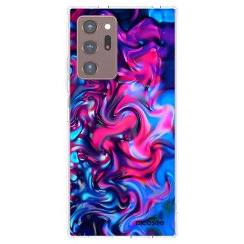 Picasee silikonska prozirna maskica za Samsung Galaxy Note 20 Ultra - Redlight