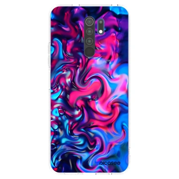 Picasee silikonska prozirna maskica za Xiaomi Redmi 9 - Redlight