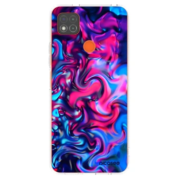 Picasee silikonska prozirna maskica za Xiaomi Redmi 9C - Redlight