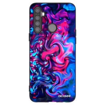 Picasee crna silikonska maskica za Realme 5 - Redlight