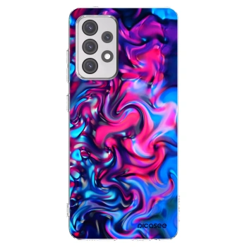 Picasee silikonska prozirna maskica za Samsung Galaxy A52 5G A525F - Redlight