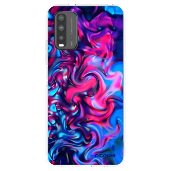 Picasee silikonska prozirna maskica za Xiaomi Redmi 9T - Redlight