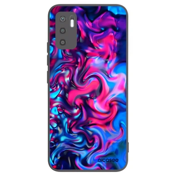 Picasee crna silikonska maskica za Xiaomi Redmi Note 10 5G - Redlight