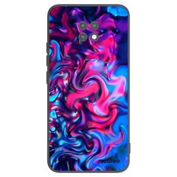 Picasee crna silikonska maskica za Xiaomi Redmi Note 9T - Redlight