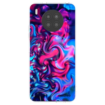 Picasee silikonska prozirna maskica za Huawei Nova 8i - Redlight