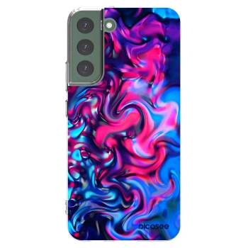 Picasee silikonska prozirna maskica za Samsung Galaxy S22+ 5G - Redlight