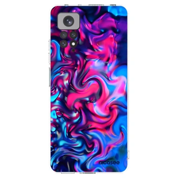 Picasee silikonska prozirna maskica za Xiaomi Redmi Note 11S 4G - Redlight