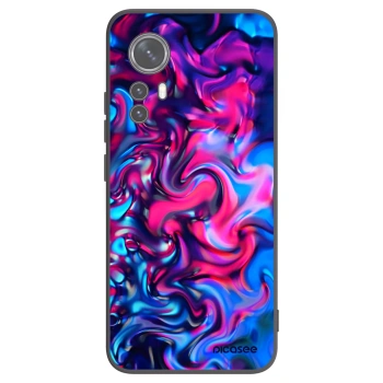 Picasee crna silikonska maskica za Xiaomi 12 - Redlight
