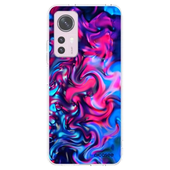 Picasee silikonska prozirna maskica za Xiaomi 12 - Redlight