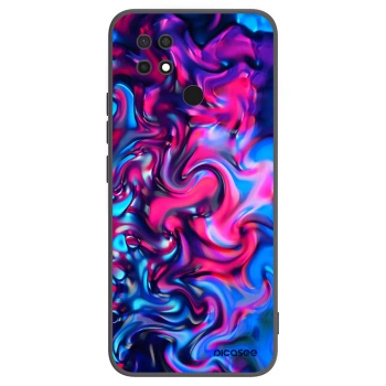 Picasee crna silikonska maskica za Xiaomi Redmi 10C - Redlight