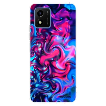Picasee silikonska prozirna maskica za Vivo Y01 - Redlight