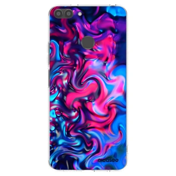 Picasee silikonska prozirna maskica za Huawei P Smart - Redlight