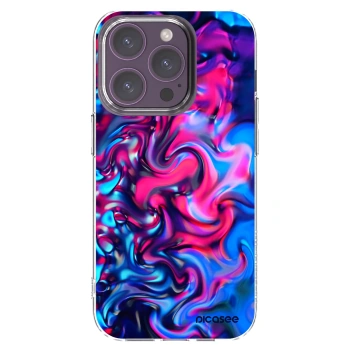 Picasee silikonska prozirna maskica za Apple iPhone 14 Pro - Redlight
