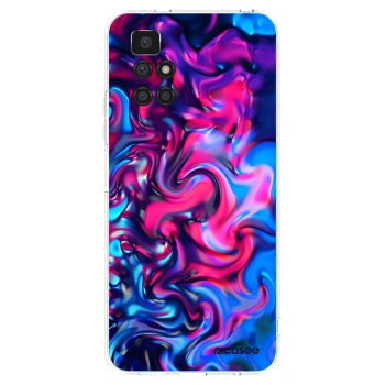 Picasee silikonska prozirna maskica za Xiaomi Redmi 10 (2022) - Redlight