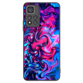 Picasee crna silikonska maskica za Xiaomi Redmi Note 11 Pro+ 5G - Redlight