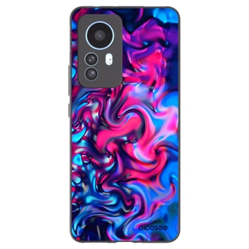Picasee crna silikonska maskica za Xiaomi 12T - Redlight