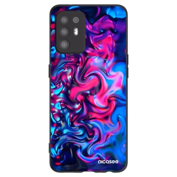 Picasee crna silikonska maskica za OPPO A94 5G - Redlight