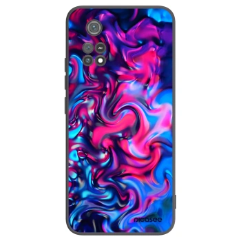 Picasee crna silikonska maskica za Xiaomi Poco M4 Pro - Redlight