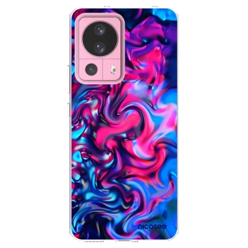 Picasee silikonska prozirna maskica za Xiaomi 13 Lite - Redlight